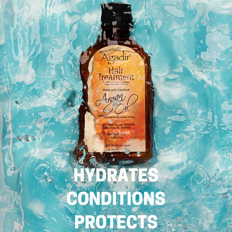 Agadir Argan Oil Hair Treatment - 118 ml Leave-In Treatment for Shiny, Smooth, and Healthy Hair - Image 5